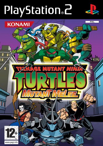 Childrens Toyshop  Video Games : Teenage Mutant Ninja Turtles Mutant Melee (PS2)