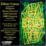 Revue Bridge records  / Elliot Carter: Dialogues; Boston Concerto; Cello Concerto; ASKO Concerto