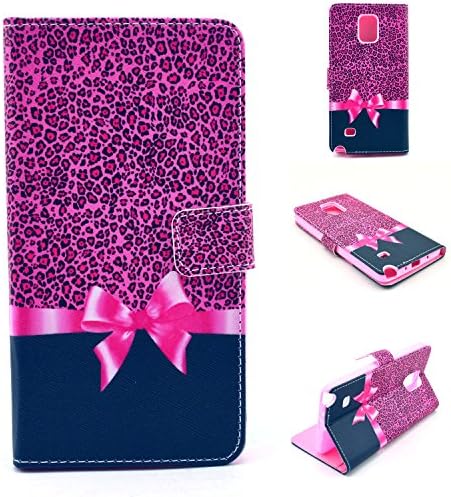 Note 4 Case,Galaxy Note 4 Case Coolbass Premium Leather Wallet Flip Protective Skin[Belt] Case with Magnetic Closure for Samsung Galaxy Note 4 IV