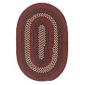 Deerfield Deep Russet Braided Rug Collection