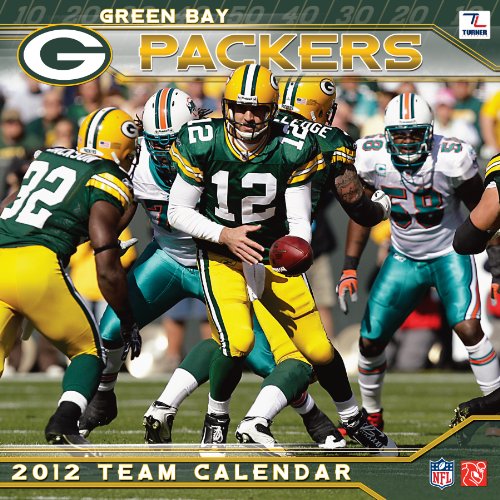 2012 GREEN BAY PACKERS 12X12 WALL CALENDAR