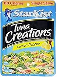 Starkist Tuna Creations, Zesty Lemon Pepper, Single Serve 2.6-Ounce Pouch (Pa...
