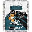 San Jose Sharks NHL Triple Woven Jacquard Throw (044 Series) (36X46")"