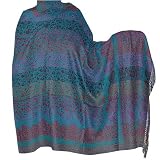 Jamawar Wool Fancy Shawl Jacquard Design Womens Clothes 80 x 40(jmwr654)