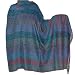 Apparel : Jamawar Wool Fancy Shawl Jacquard Design Womens Clothes 80" x 40"(jmwr654)
