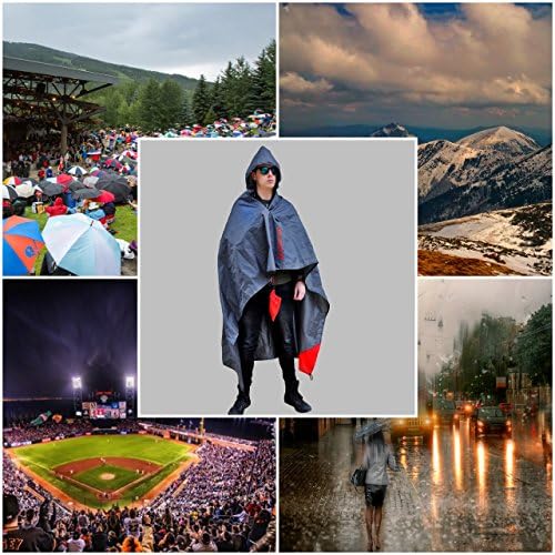 Combined Durable Multipurpose Blanket/Raincoat