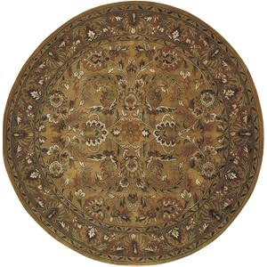 Surya Majestic Fauna DST-19 8 by 8 Rug, Gold