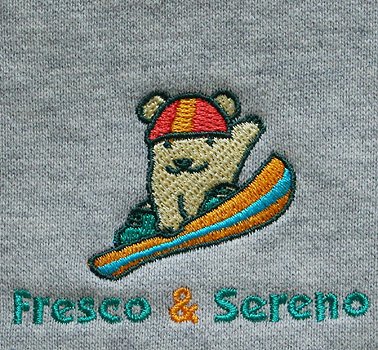 Cover image : 【Fresco&Sereno】動物キャラクター刺繍 長袖トレーナー