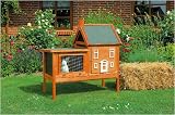 Kaninchenstall mit Haus