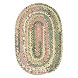 Thimbleberries Spring Oval Braided Rug