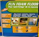 Multi-use 4' x 8' Foam Floor Mat ,31 sq. ft., Used as Exercise Mat, Play Mat, Yoga Mat, Anti Fatigue Mat, Outdoor Mat, Camping Mat, Sleeping Mat
