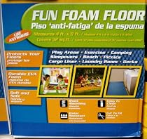 Multi-use 4' x 8' Foam Floor Mat ,31 sq. ft., Used as Exercise Mat, Play Mat, Yoga Mat, Anti Fatigue Mat, Outdoor Mat, Camping Mat, Sleeping Mat