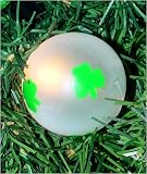 Review Kurt Adler  / 10-Piece Irish Shamrock Ball Christmas Novelty Lights Set #UL0776