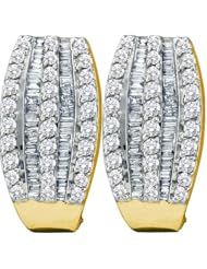 1.00CTW DIAMOND FASHION EARRINGS(HE)