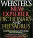 Book Webster's New Explorer Dictionary and Thesaurus (Dictionary)