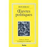 |uvres politiquespar Jean-Jacques Rousseau