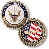 U.S. Navy Veteran Challenge Coin