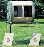 New Dual Two Chamber Compost Tumbler