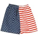 Star & Stripes Patriotic Boxer Shorts - Medium