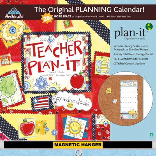 2012 Teachers Plan-It Plus calendar