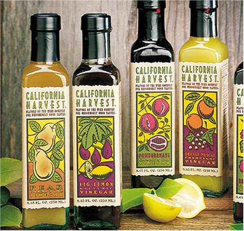Fig Lemon Balsamic Vinegar 8.45 oz by GrapeVine Trading Company