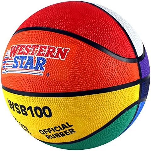 Western Star Regulation Basketball - Multicolored