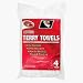 14 x 17 Cotton Terry Towels - 4 Pack White