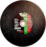 SAIT 23425 Type 1 12-Inch x 1/8-Inch x 20mm 6300 Max RPM Ductile Portable Saw Cut-Off Wheel - 10 Pack