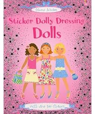 Usborne Sticker Dolly Dressing book