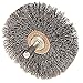 Crimped Wire Wheel Wire Brush, Stem, 3"