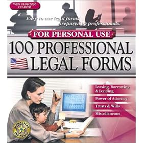100 Professional Legal Forms for Personal Use