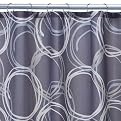 Home Contemporary Circles Shower Curtain 70x72"