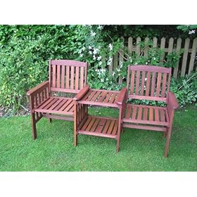 Garden Patio Furniture Companion Love Tete a tete Bench