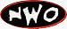 Wrestling - Oval NWO Logo - Embroidered Iron On or Sew On Patch