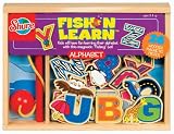 Shure Fish 'N Learn Magnetic Fishing - Alphabet Letters 20 Pieces