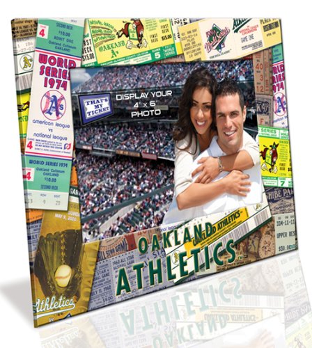 MLB Oakland Athletics 4 x 6-Inch Picture Frame
