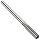 Alvord Polk 127-S-16 High-Speed Steel Chucking Reamer Set, Straight Flute, Uncoated Finish, 26-Piece, A -Z Letter Sizes