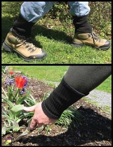 TickGuard - 1 Pair for use as Leg gaiters or Sleeve Cuffs. One Size Fits All!