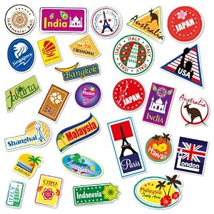 suitcase labels amazon