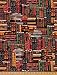 Library Books Book Stack Stacks Libraries Librarian Cotton Fabric Print D570.07