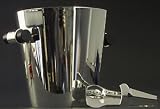 EBONY ICE BUCKET/TONG