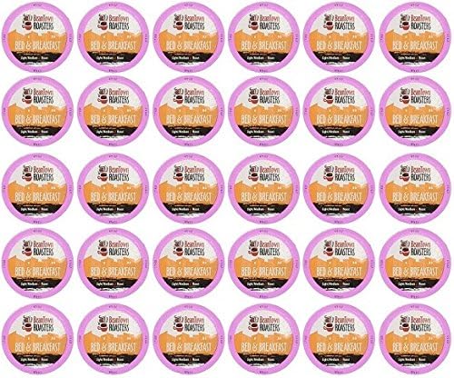 Beantown Roasters, Individual Coffee Blends, Single-serve Coffee for Keurig K-cup Brewers (Bed &amp; Breakfast, 30 Count)