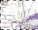 Streetwise Transitwise Map - Laminated New York Metropolitan Commuter Rail Map - Folding pocket size travel map with LIRR, NYC subway, NJ transit, path trains & Amtrak