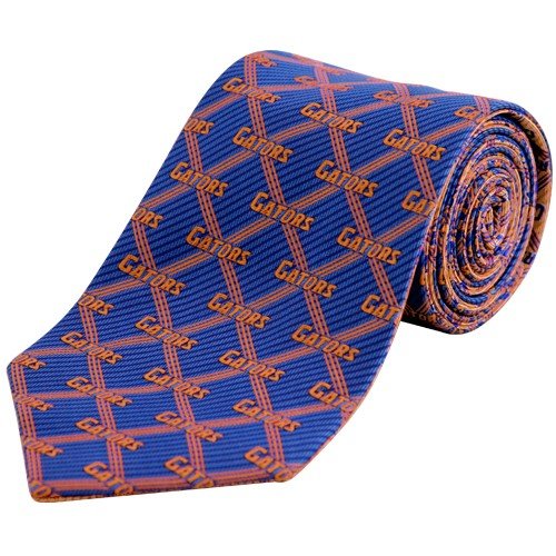 Florida Gators Royal Blue-Orange Home and Away Reversible Silk Necktie