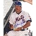 Steiner Sports MLB Davey Johnson Mets Pin Stripe Uniform Autographed 8-by-10-Inch Photograph