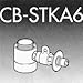 ナショナル 食器洗い乾燥機用分岐栓CB-STKA6