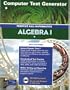 Algebra 1: Computer Test Generator (Prentice Hall Mathematics) (Book & CD-ROM)