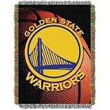 Golden State Warriors NBA Woven Tapestry Throw (48x60")"