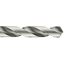 Cleveland 2002G Style High Speed Steel Jobbers' Drill Bit, Uncoated (Bright), Round Shank, 118 Degree Point