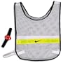 Nike Running Safety Set Reflective Vest w/Multi-Flash Light and Arm-Band